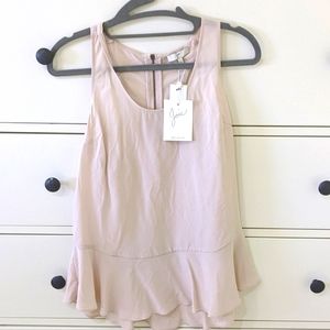 Jolie silk sleevless top. Size xs. Brand new with